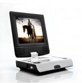 Portable Multimedia DVD Player with 7 Inch Widescreen (White)