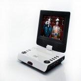 Portable Multimedia DVD Player with 7 Inch Widescreen (White)