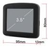 Portable GPS Navigator and Multimedia Player (3.5 Inch Screen)