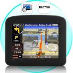 Portable GPS Navigator and Multimedia Player (3.5 Inch Screen)