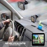 Portable GPS Navigator and Multimedia Player (4.3 Inch Screen)