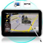 Portable GPS Navigator and Multimedia Player (4.3 Inch Screen)