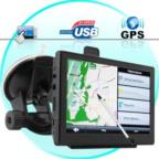 Diamond GPS Navigator with 5 Inch Touchscreen and FM Transmitter