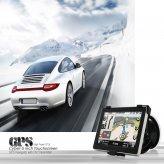 Cyber - 5 Inch Touchscreen GPS Navigator with FM Transmitter +