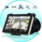 Cyber - 5 Inch Touchscreen GPS Navigator with FM Transmitter +