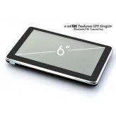 6 Inch HD Touchscreen GPS Navigator (Bluetooth, FM Transmitter)