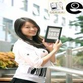 Harmony eBook Reader with 6 Inch e-ink Display + MP3 Player