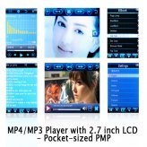 Touchscreen MP4 Player + Video Camera 4GB