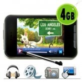 Touchscreen MP4 Player + Video Camera 4GB