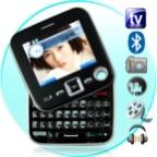 Metro - Dual SIM Swivel Screen QWERTY Cosmopolitan Phone