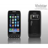 Vivistar 3.6 Inch Quad Band Dual SIM Slider Phone (WIFI, TV, QWERTY)