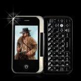 Gunslinger Cell Phone with Keyboard and Swivel Touchscreen