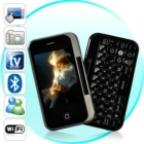 Gunslinger Cell Phone with Keyboard and Swivel Touchscreen